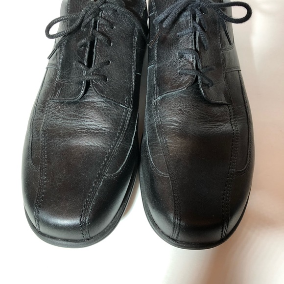 Hartjes Black Lace Up Dress Shoes - Picture 6 of 8